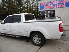 2005 Toyota Tundra SR5 White Crew Cab 4.7L AT 2WD #Z23166